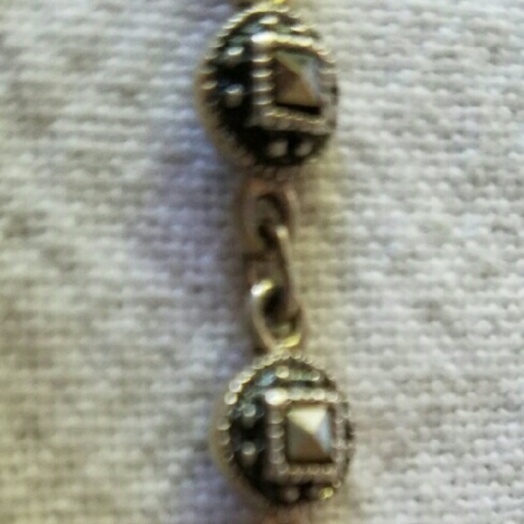 Marcasite sterling silver bracelet