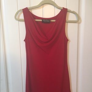 Red dress perfect for a night out or a wedding.