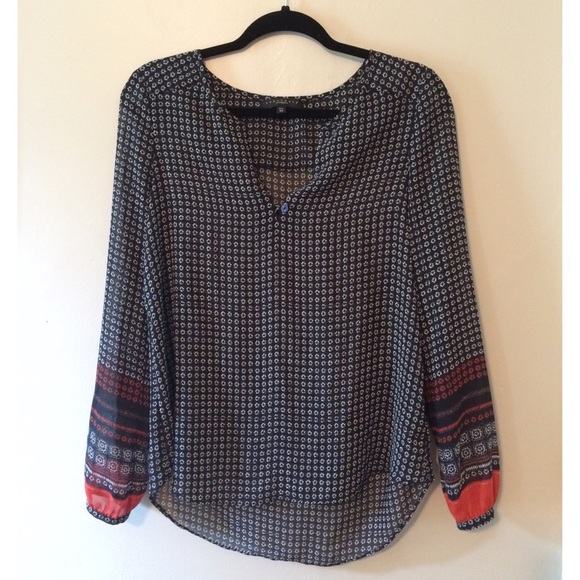 Sanctuary Scarf Print Tunic Top