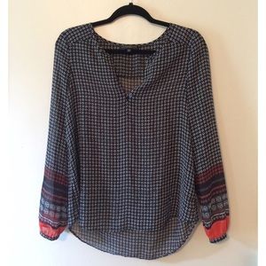 Sanctuary Scarf Print Tunic Top