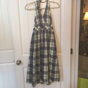 Casual halter dress