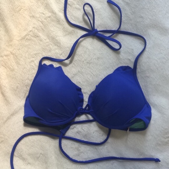 Victoria's Secret Cobalt PushUp Bikini Top