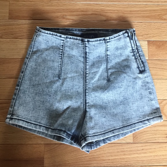 High waisted shorts