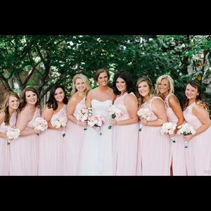 David's Bridal Bridesmaids dress