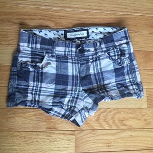 Plaid shorts