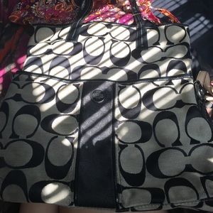 Gently used coach bag