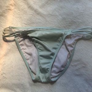 NWOT VS Strappy Bikini Bottoms in Mint Green