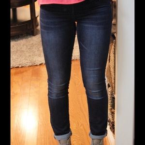 INC dark wash jeggings