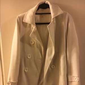 White forever 21 coat