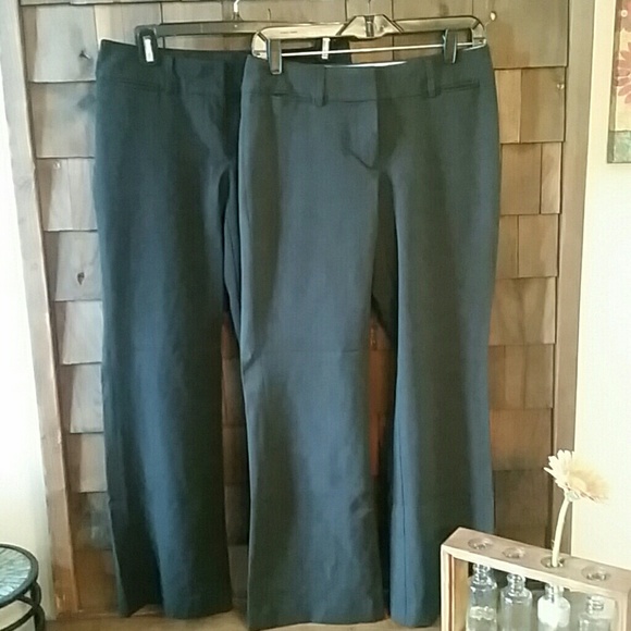 Loft 2P "julie" gray and black work pant