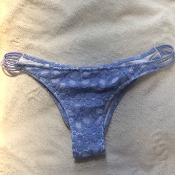 NEW VS Strappy Itsy Crochet Bikini Bottoms