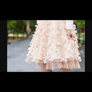 🎀 Anthropologie Eva Franco Fluttered Fete Skirt🎀