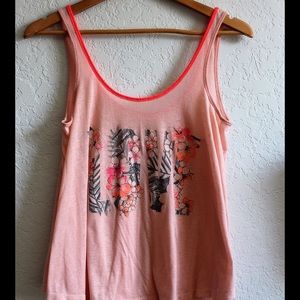 Graphic tank top
