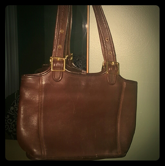 Coach Mahogany Shopper