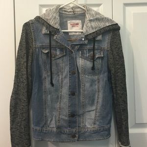 Hooded Jean Jacket