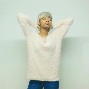 Bubblegum Mohair Sweater