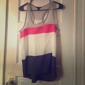 Chiffon Racer Back Tank