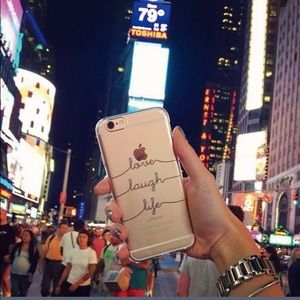Love Laugh Life silicone iPhone 6/6s