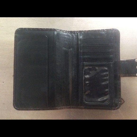 Brighton authentic brown leather wallet - Picture 2 of 3