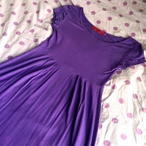 Purple Skater Dress