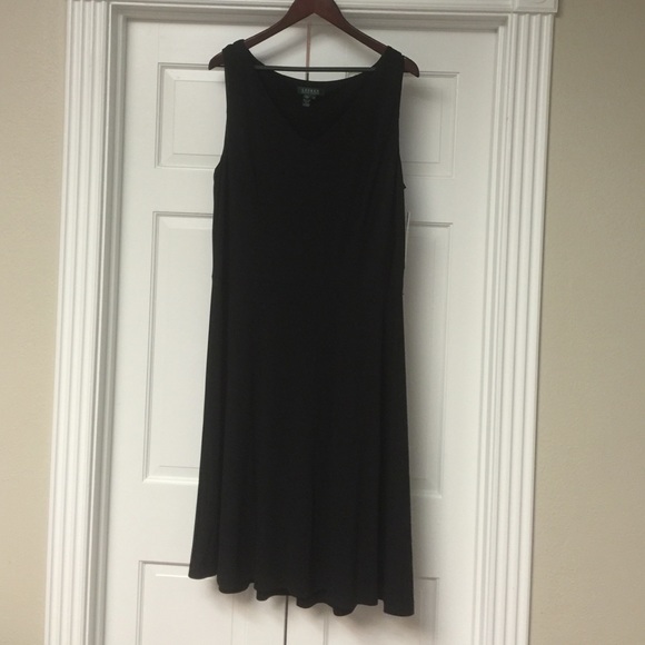 Black Ralph Lauren Cocktail Dress size 20w