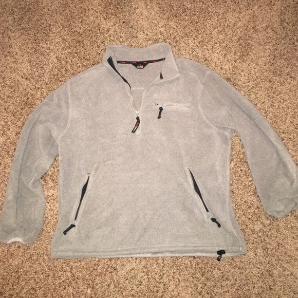 LL bean fleece pullover