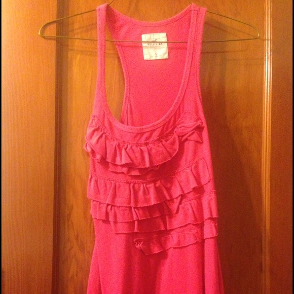 Hollister pink tank top