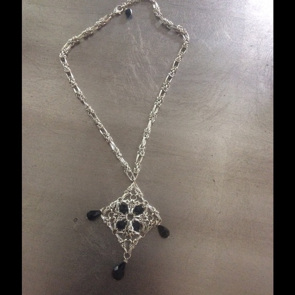 Silver necklace - Picture 2 of 2