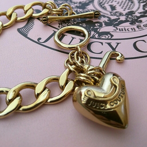 Juicy Couture Gold Charm Bracelet - Picture 2 of 3