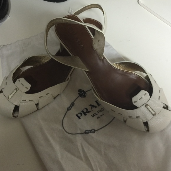 Prada low heels size 36.5