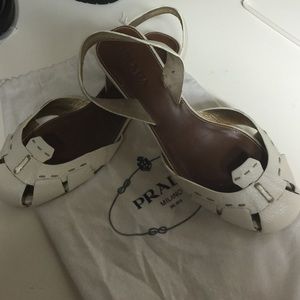 Prada low heels size 36.5