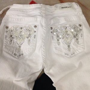 White Grace in L.A. Jeans