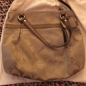 Gold Coach purse