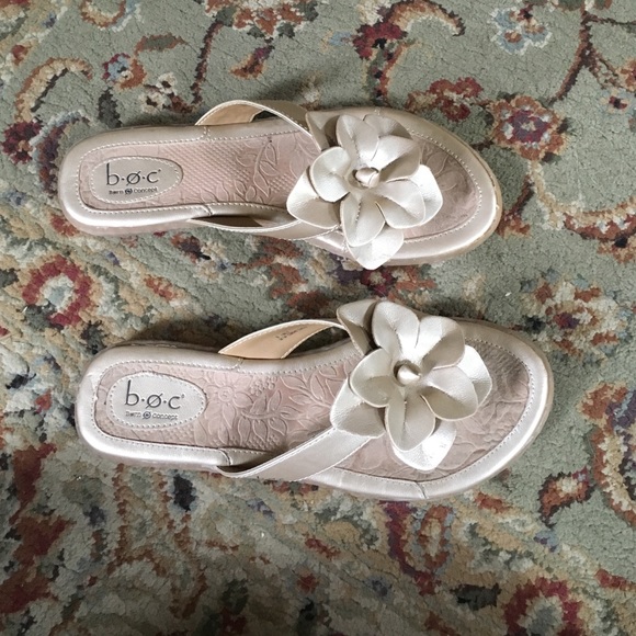 Born Concept gold toned sandals