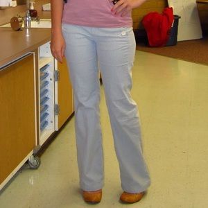 Anthropologie Striped Sailor pants, sz 6