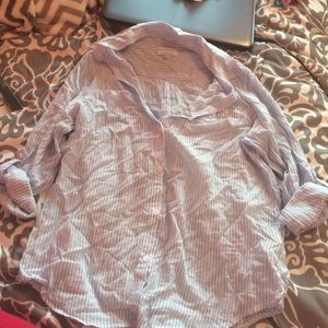 Light long sleeve button down shirt