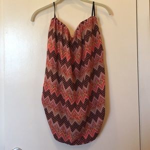 Papaya strapless dress