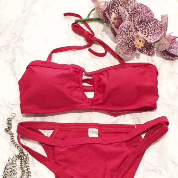 🌷🍃  F L A s H sale Cut out bikini NWOT - Picture 4 of 4