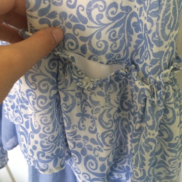 tiered summer dress - Picture 4 of 4