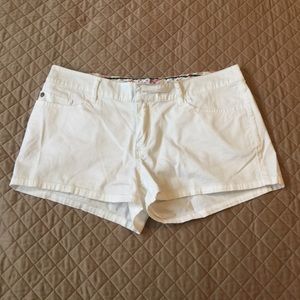 Roxy white shorts