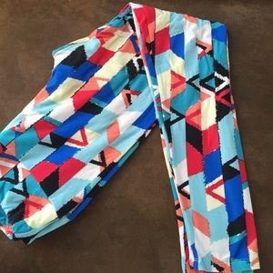 Multicolor one size leggings