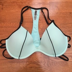 Aqua blue bathing suit top from PINK