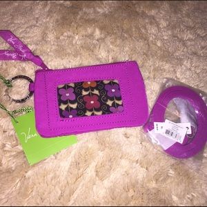 NWT Vera Bradley Lanyard Set