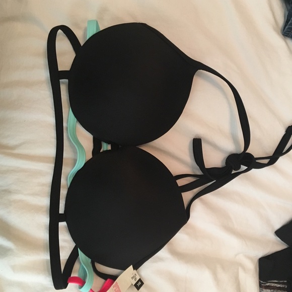 Black bathing suit top from Victoria Secret's PINK