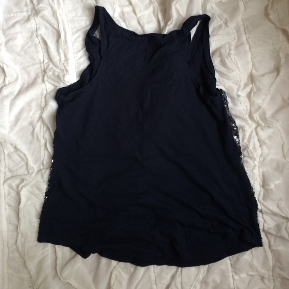 Express sparkly ombré tank top - Picture 2 of 4