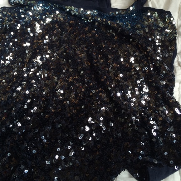 Express sparkly ombré tank top - Picture 4 of 4