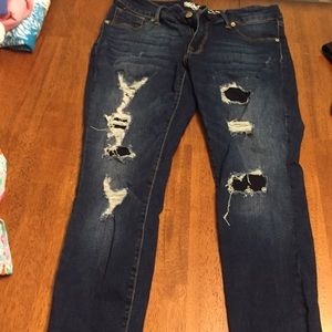 Mossimo Distressed Jean Jeggings