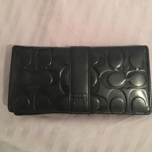 Coach Black Wallet