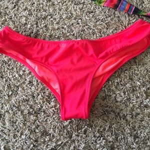 Coral Victoria secret bottoms