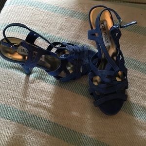 dusty blue steve madden heels